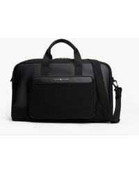 Tommy Hilfiger - Borsone Con Tracolla E Logo - Lyst