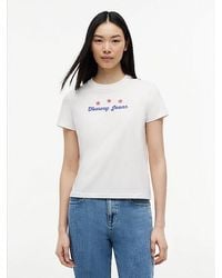 Tommy Hilfiger - Back Logo Graphic Crew Neck T-Shirt - Lyst