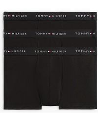 Tommy Hilfiger - 3 Pack Boxer Aderenti Signature Con Logo - Lyst