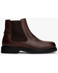 Tommy Hilfiger - Lightweight Leather Chelsea Boots - Lyst