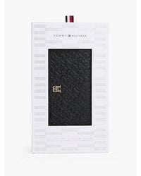 Tommy Hilfiger - Zip-Around Portemonnee Met Th-Monogram - Lyst