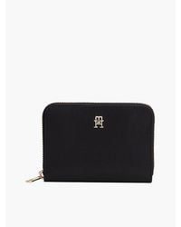 Tommy Hilfiger - Th Monogram Zip-around Wallet - Lyst