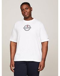 Tommy Hilfiger - Plus Archive Regular Fit T-shirt Met Logo - Lyst