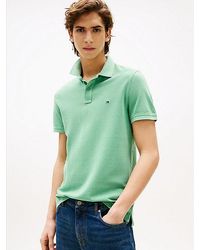 Tommy Hilfiger - Regular Fit Polo Met Geborduurde Vlag - Lyst