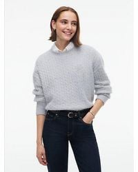 Tommy Hilfiger - Crest Cable Knit Alpaca Wool Blend Jumper - Lyst