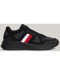Tommy Hilfiger - Modern Knit Mid-top Runner Trainers - Lyst
