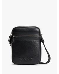 Tommy Hilfiger - Th Business Leather Crossbody Reporter Bag - Lyst