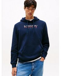Tommy Hilfiger - Logo Drawstring Terry Hoody - Lyst