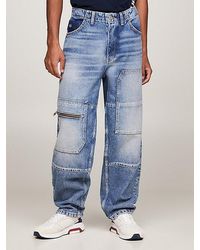Tommy Hilfiger - Aiden Baggy Tapered Cargo-Jeans - Lyst