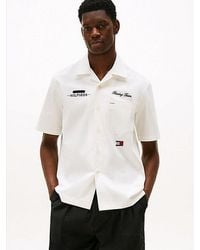 Tommy Hilfiger - The Apxgp Collection Boxy Overhemd Met Korte Mouwen - Lyst