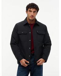 Tommy Hilfiger - Packable Lightweight Shirt Jacket - Lyst