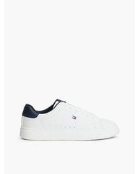 Tommy Hilfiger - Flag Logo Lace Up Trainers - Lyst
