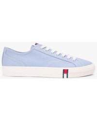 Tommy Hilfiger - Archive Flag Stripe Canvas Trainers - Lyst