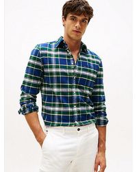 Tommy Hilfiger - Regular Fit Overhemd Met Tartanruit - Lyst