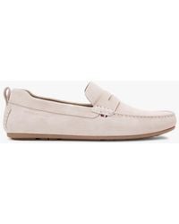 Tommy Hilfiger - Suede Cleat Driver Shoes - Lyst