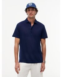 Tommy Hilfiger - New York Label Regular Fit Linen Blend Polo Shirt - Lyst