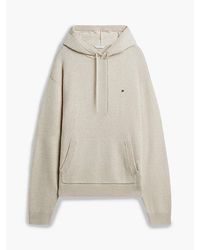 Tommy Hilfiger - Th Original Wool Blend Knit Lounge Hoody - Lyst
