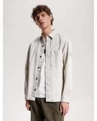 Tommy Hilfiger - Relaxed Fit Twill Overshirt - Lyst