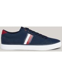 Tommy Hilfiger - Essential Signature Tape Trainers - Lyst