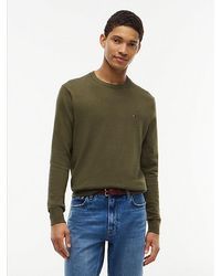 Tommy Hilfiger - Crew Neck Jumper With Cashmere - Lyst