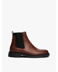 Tommy Hilfiger - Lichtgewicht Leren Chelsea Boots - Lyst