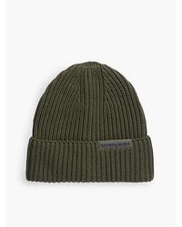 Tommy Hilfiger - Tommy Jeans Linear Logo Rib Knit Beanie - Lyst