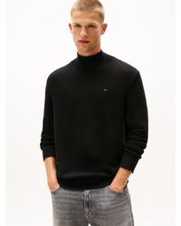 Tommy Hilfiger - Pull Ajusté Classic À Col Cheminée - Lyst