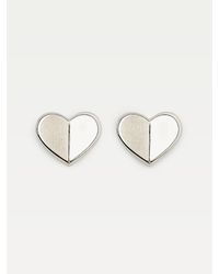 Tommy Hilfiger Geschakelde Oorringen Met Email - Metallic