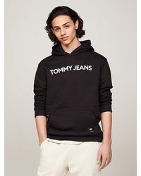 Tommy Hilfiger - Kapuzensweatshirt TJM REG BOLD CLASSICS HOODIE EXT mit Logodruck auf der Brust - Lyst