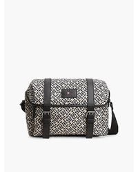 Tommy Hilfiger - Th Monogram Jacquard Crossbody Messenger Bag - Lyst