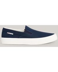 Tommy Hilfiger - Canvas Pull-on Trainers - Lyst