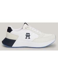 Tommy Hilfiger - Classics Elevated Suede Runner Trainers - Lyst