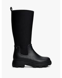 Tommy Hilfiger - Regenlaars Met Profielzool En Warme Voering - Lyst