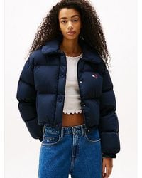 Tommy Hilfiger - Donzen Pufferjack Met Tommy-Badge - Lyst