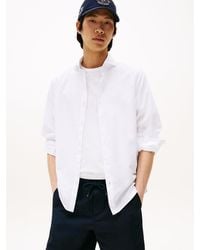 Tommy Hilfiger - Camicia Oxford Smart Casual Slim Fit - Lyst