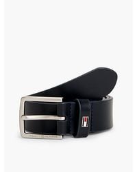 Tommy Hilfiger - Kids Enamel Flag Leather Belt - Lyst