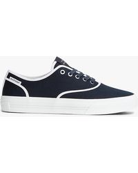 Tommy Hilfiger - Canvas Cupsole Trainers - Lyst