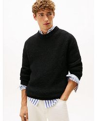 Tommy Hilfiger - Trui Met Ronde Hals Van Alpaca-Wolmix - Lyst