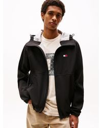 Tommy Hilfiger - Giacca A Vento Relaxed Fit Con Zip - Lyst
