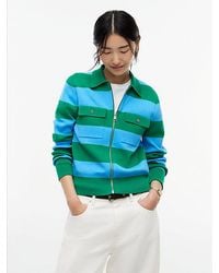 Tommy Hilfiger - Premium Knit Zip Thru Jumper - Lyst