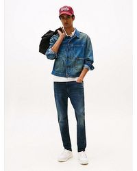 Tommy Hilfiger - Austin Slim Tapered Jeans Met Fading - Lyst