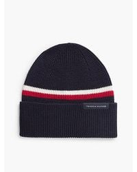 Tommy Hilfiger - Wool Blend Global Stripe Beanie - Lyst