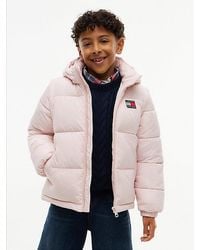 Tommy Hilfiger - Branded Puffer Jacket - Lyst