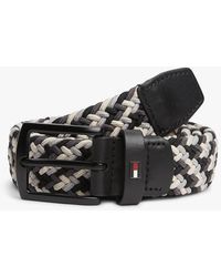 Tommy Hilfiger - Cintura Denton Elastica Intrecciata - Lyst