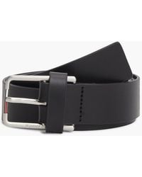 Tommy Hilfiger - Austin Rectangular Buckle Leather Belt - Lyst
