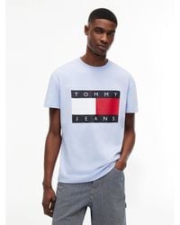Tommy Hilfiger - Flag Badge Crew Neck T-Shirt - Lyst