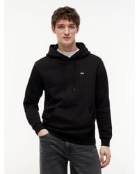 Tommy Hilfiger - Flag Embroidery Fleece Drawstring Hoody - Lyst