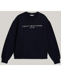Tommy Hilfiger - Adaptive Regular Fit Sweatshirt mit Tommy-Detail - Lyst