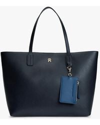 Tommy Hilfiger - Hilfiger Icon Th Monogram Tote Bag - Lyst