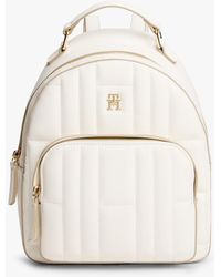 Tommy Hilfiger - Zaino Con Bandiere Trapuntate E Monogramma Th - Lyst